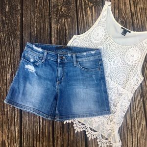 Joe’s Jeans Distressed Jean shorts